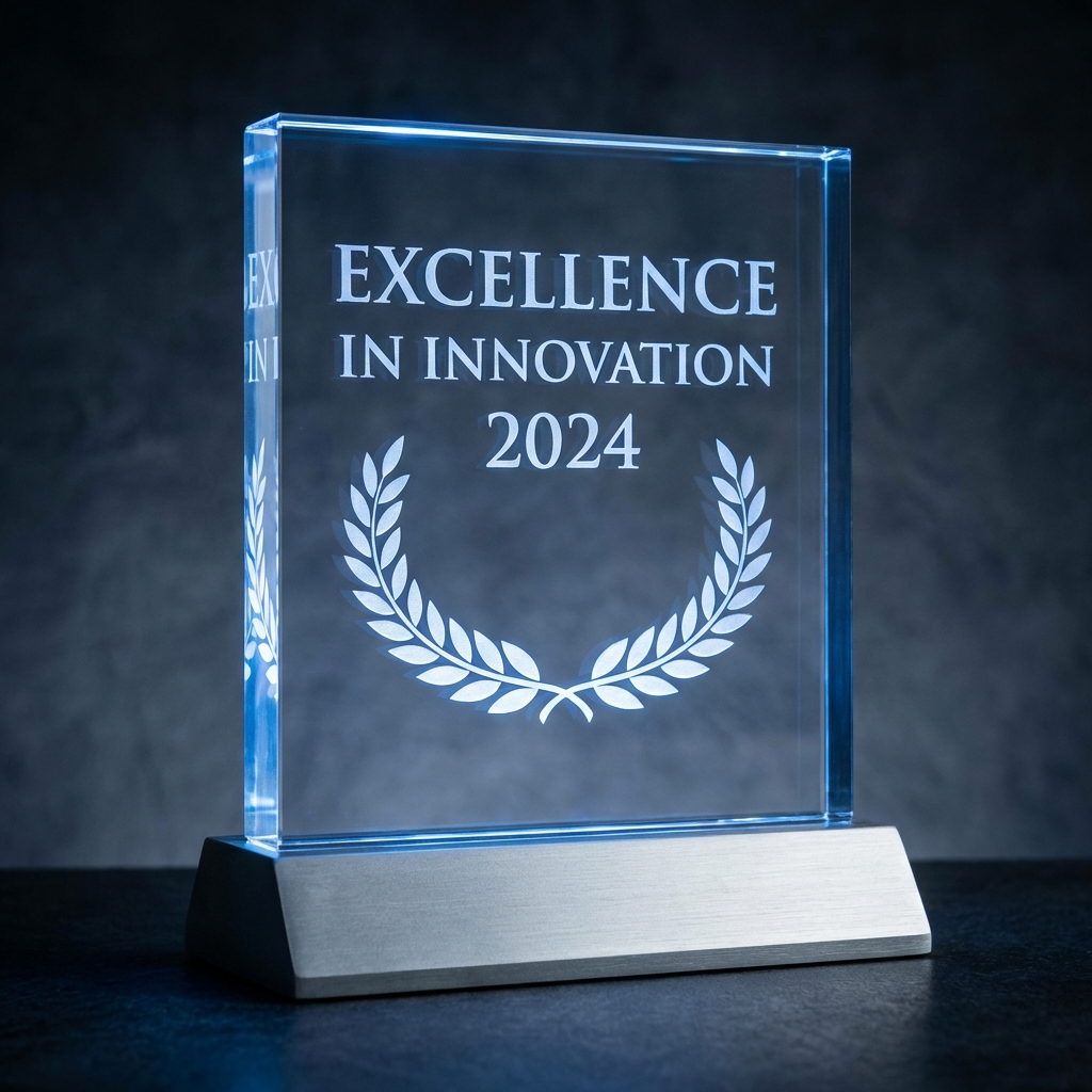 法人表彰 クリスタルトロフィー